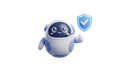 MinusAI mascot - shield