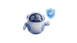 MinusAI mascot - shield